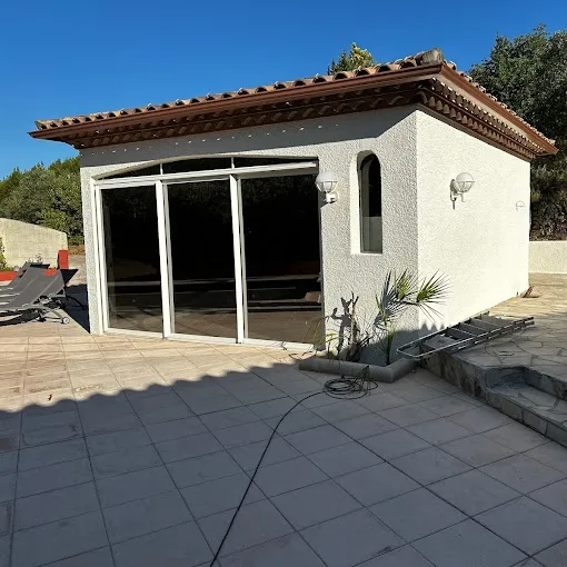 Ravalement de façade de dépendance à Jacou